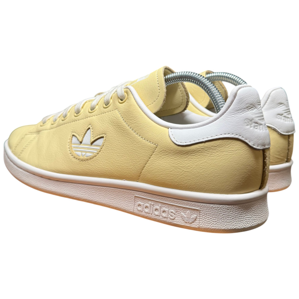 Adidas Originals Stan Smith Men's 9 Sneakers Yellow Cloud White Shoes - Picture 8 of 15